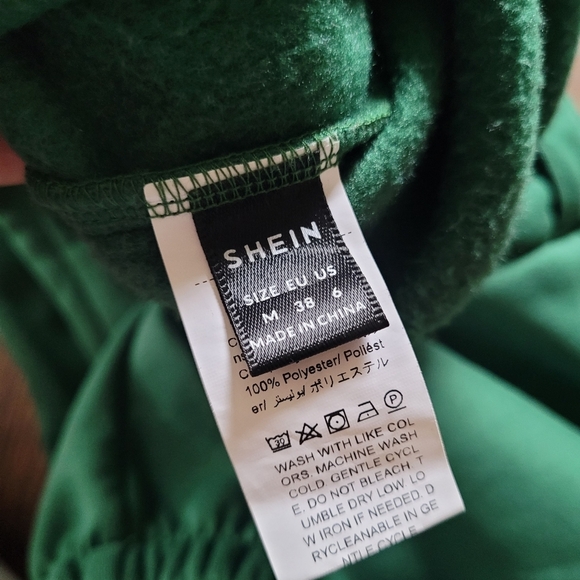 SHEIN EZwear Flap Pocket Side Drawstring Waist Sweatpants Size Women's Medium - Picture 12 of 12